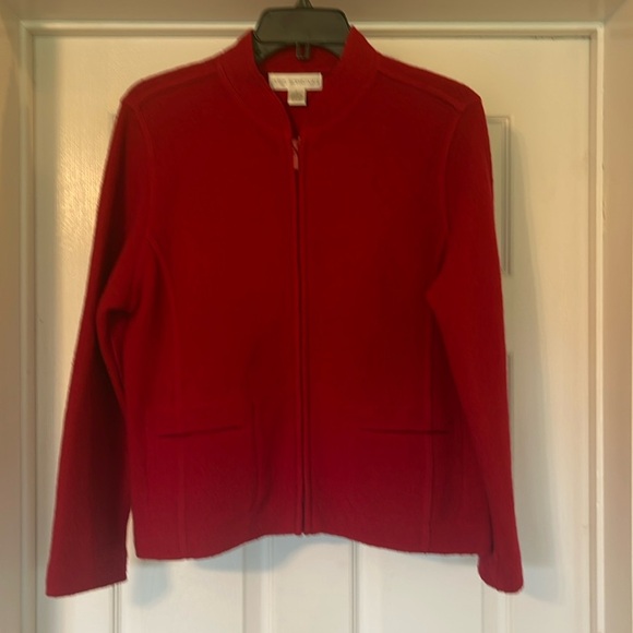 Petite Sophisticate 100% Wool Full Zip Jacket Size S - Picture 1 of 7